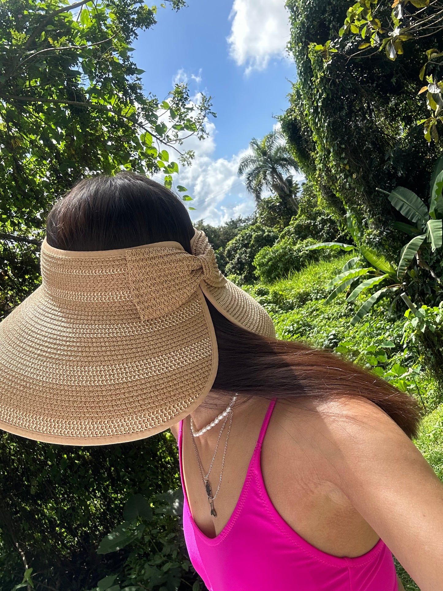 Stripe Vacay Visor